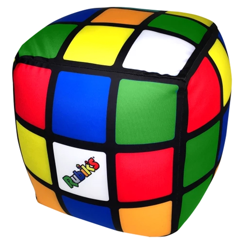 Iscream Rubik's Cube Microbead Pillow